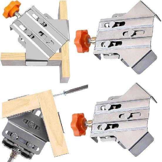 Быстрый угловой зажим BL-TL247, многоцелевой угловой зажим из нержавеющей стали 90 градусов, угловой зажим с регулируемым поворотным углом, для