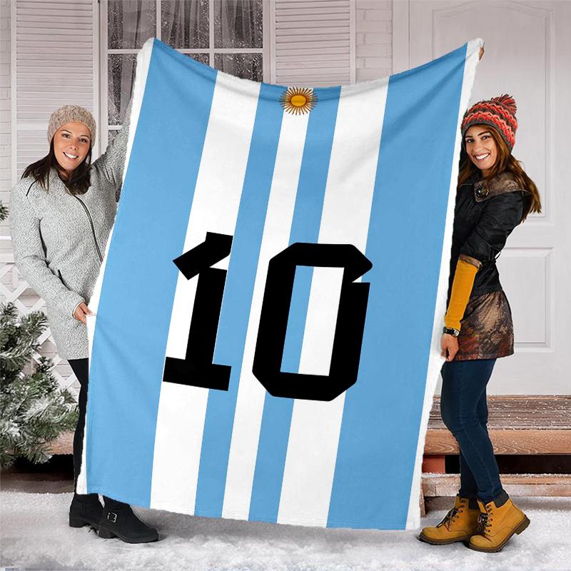 10 Theme Printed Blanket - Perfect for Couch, Bed, Travel & Outdoor Use | Machine Washable, Cozy & Durable.