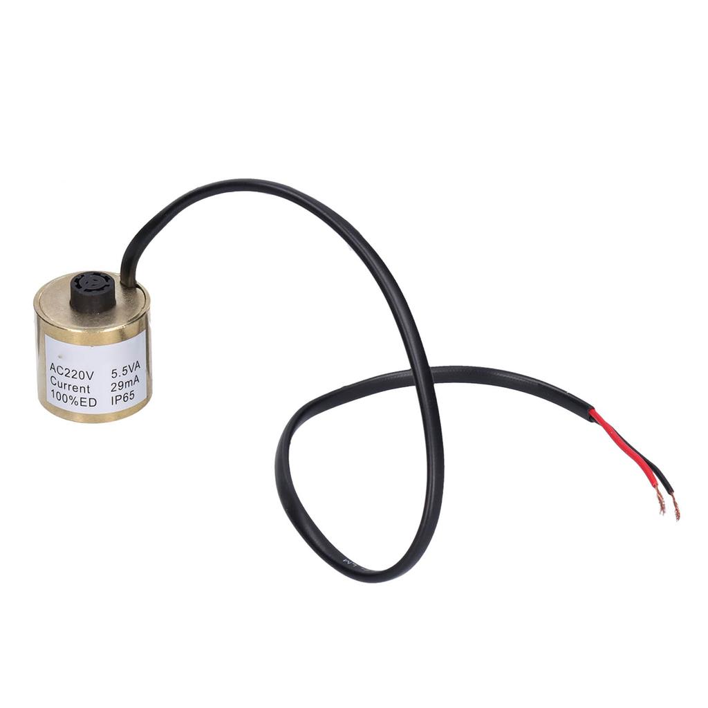 Электромагнитный клапан Электрический бесшумный безмасляный насос Аксессуары для воздушного компрессора Цилиндрический DT, 220 В переменного тока