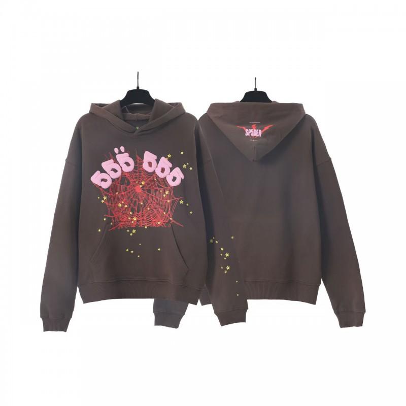 Premium Heavyweight Hooded Sweatshirt With Rhinestone Letter Print Unisex Streetwear Pullover Fall