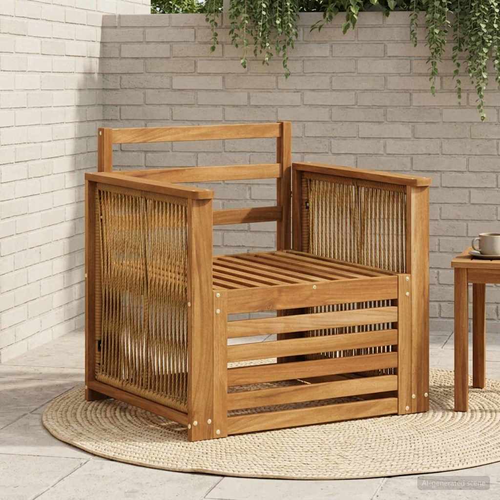 Outdoor Bench Sofa Natural
