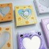 36 карточек Kpop Card Binder Name Card Book Photocard Holder Cute Bear Photo Albom 3-дюймовый Love Heart Hollow Picture Storage Case