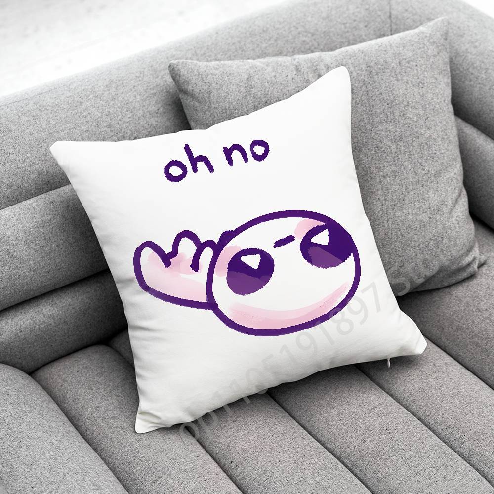 Cartoon Funny TBH Creature Throw Pillow Case For 45*45cm 40cm 30cm 50cm 55cm Square Home Pillowcase Case