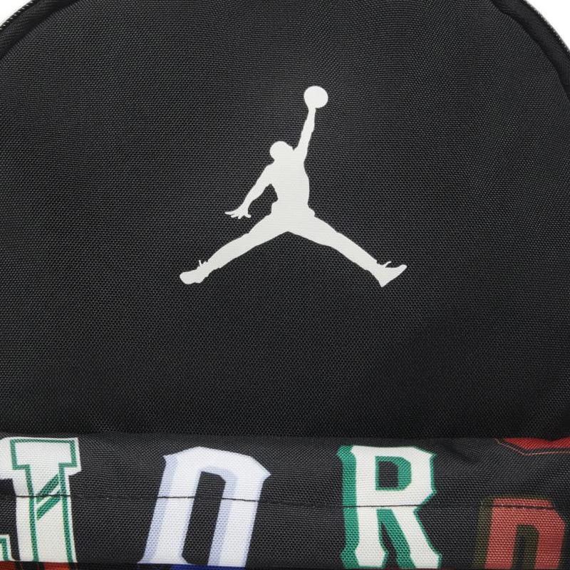 New Jordan Polyester Backpack Regular Unisex Black DV5304-016