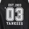 Новые майки MLB SS24 New York Yankees Женские Черные 3FTKV0443-50BKS