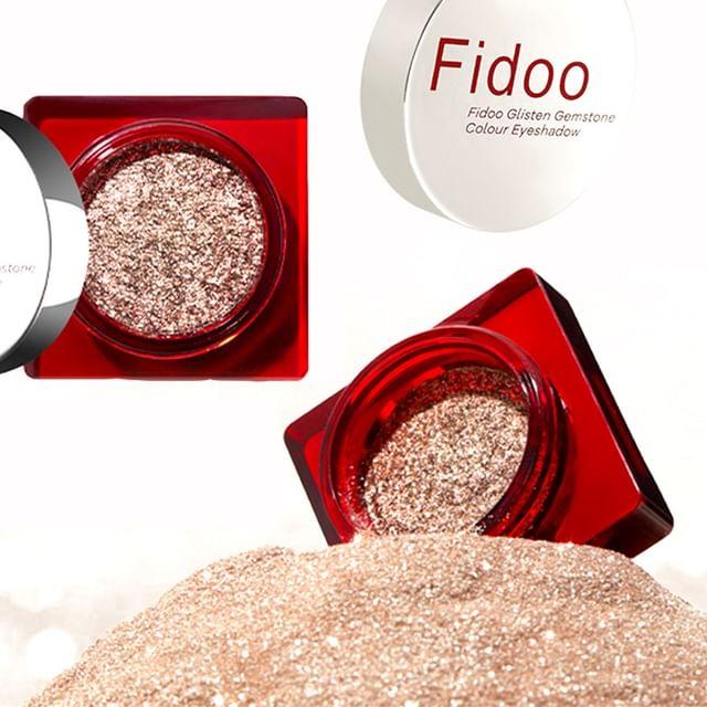 Fidoo - Цветные тени для век с драгоценными камнями (1-2)