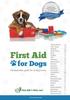 Книга First Aid for Dogs