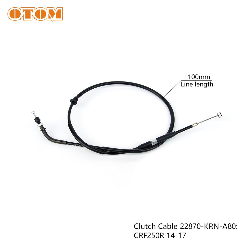 OTOM For HONDA Throttle Cable Wires Clutch Line CRF250R CRF250RX CRF450R CRF450RX Motorcycle Bike Emergency Brake Oil Pipeline