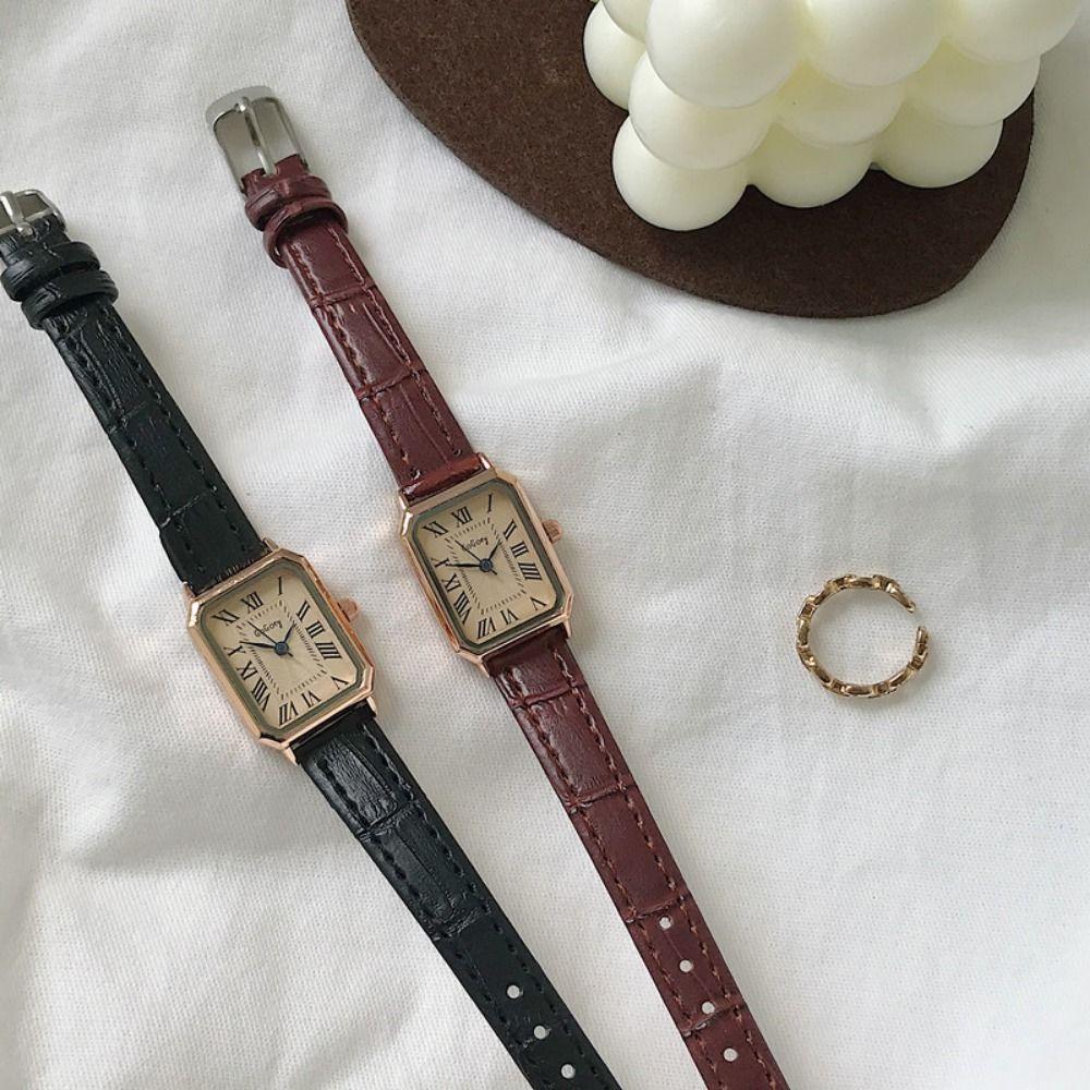 Elegant Women's Wrist Watch Portable Ladies Business Watches Trendy Women's Quartz Watch Female