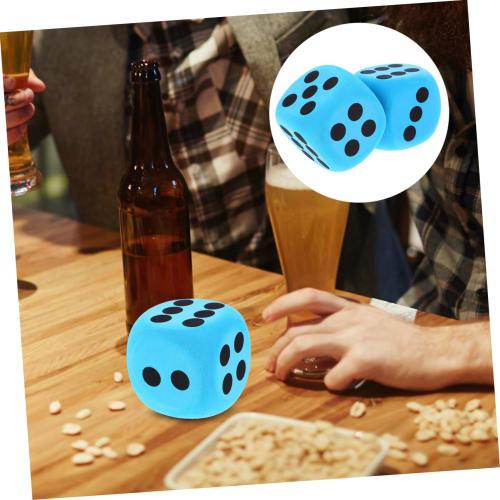 LRXIYODE 2 Large Dice, Lightweight Party Game Dice for Indoor and Outdoor Play, Teaching Aids and Board Game Accessories for Kids
