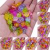 Ручные аксессуары, 20/40 шт., ожерелье, браслет, оптовая продажа, прозрачный кулон, сделай сам, ремесло для изготовления ювелирных изделий, свободные бусины, цветочное сердце, ракушка