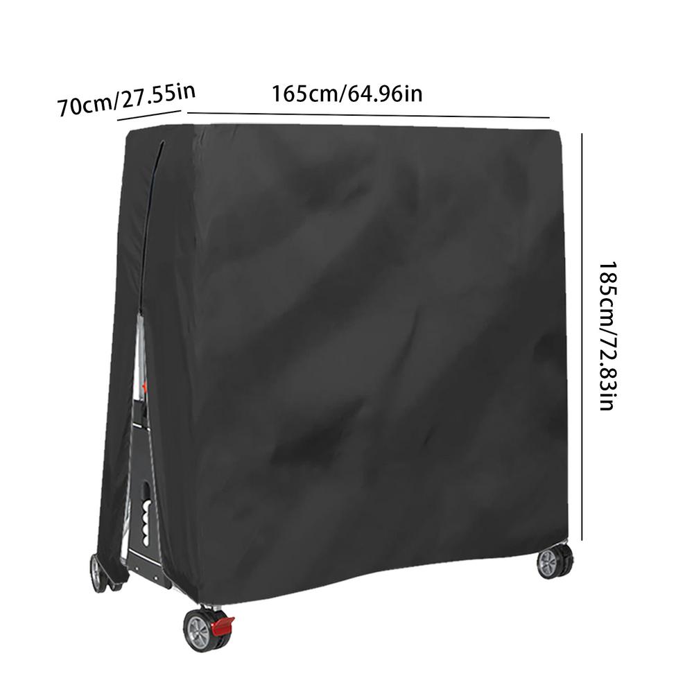 Пылезащитные чехлы для стола для пинг-понга Оксфорд Водонепроницаемый Чехол для хранения Уличный Дождь Ветер Солнце УФ-стойкий Чехол для хранения теннисного стола