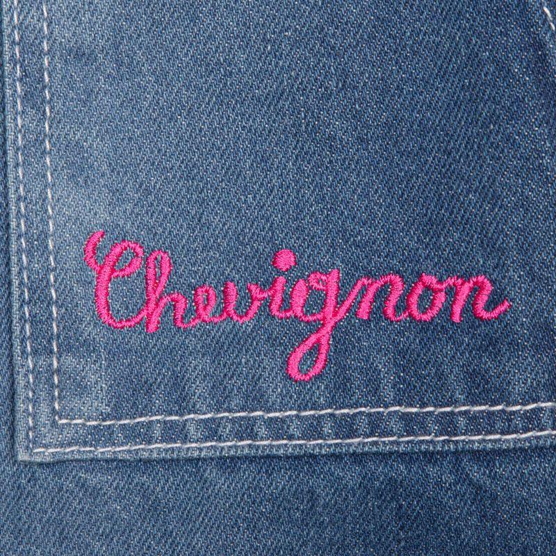 Детский джинсовый комбинезон с карманами CHEVIGNON