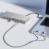 Профессиональные USB-C хабы 16 функций 4K 60 Гц видеовыход 10 Гбит/с скорость передачи / кардридер TF