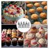 10Pcs Stainless Steel Piping Nozzles Set for Cakes Biscuits Decoration Large Reusable Nozzles for Piping Bags Artistic Cake Piping Tool