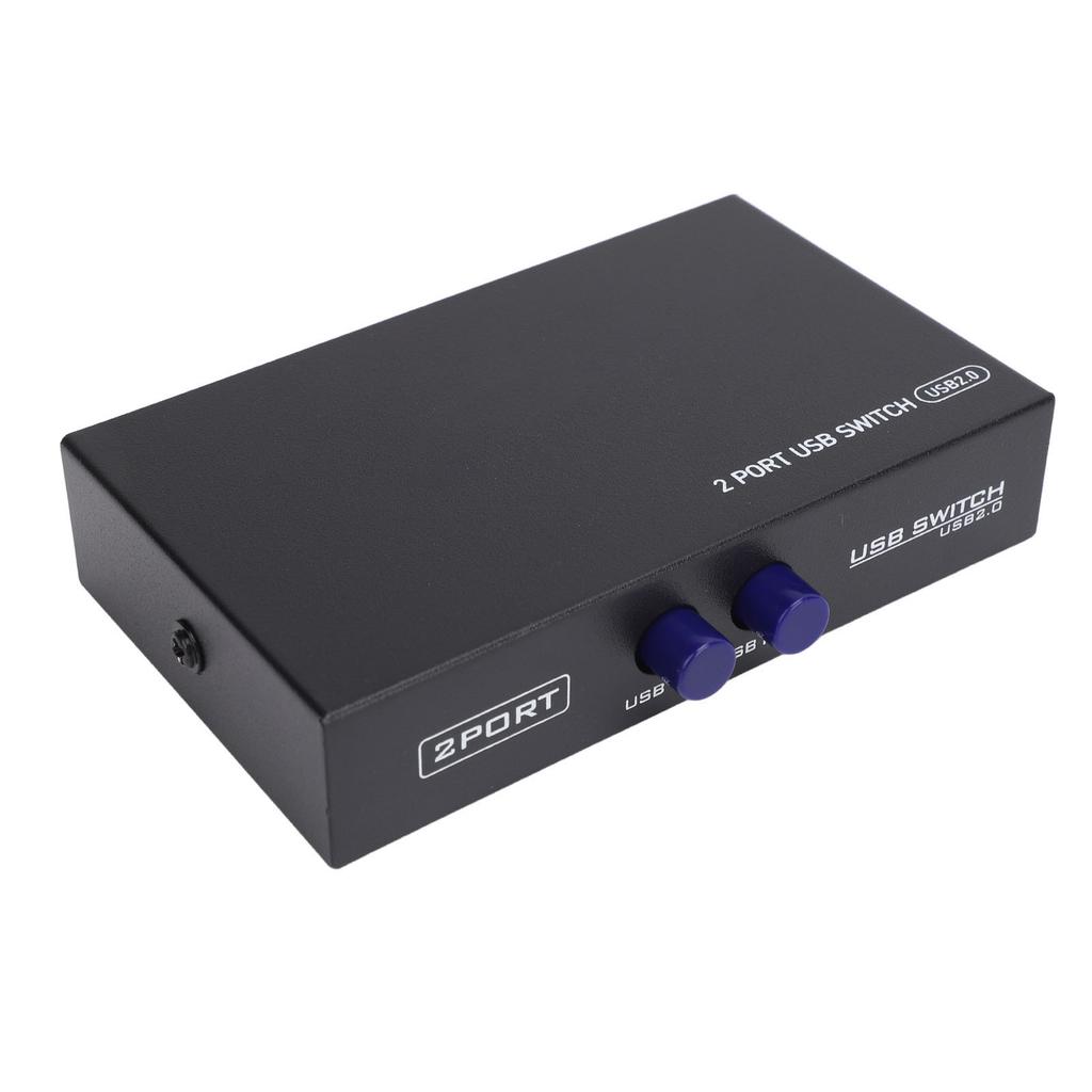 2-портовый USB-переключатель Профессиональный Эффективный 2 ПК используют 1 USB-устройство USB 2.0 Переключатель для принтера