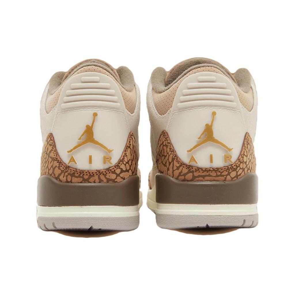 Детские кроссовки Air Jordan 3 Retro GS Palomino кремовый светло-коричневый металлик-золотой DM0967-102
