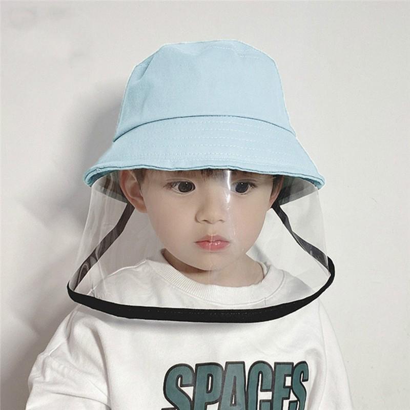 Exquisite Kids Multifunctional Hat Anti-Dust Anti-Fog Cover Full Face Fisherman Cap Children Protective Hat