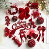 Nordic Luxury Snowflake Christmas Ornaments - Exclusive Flocked Decorations