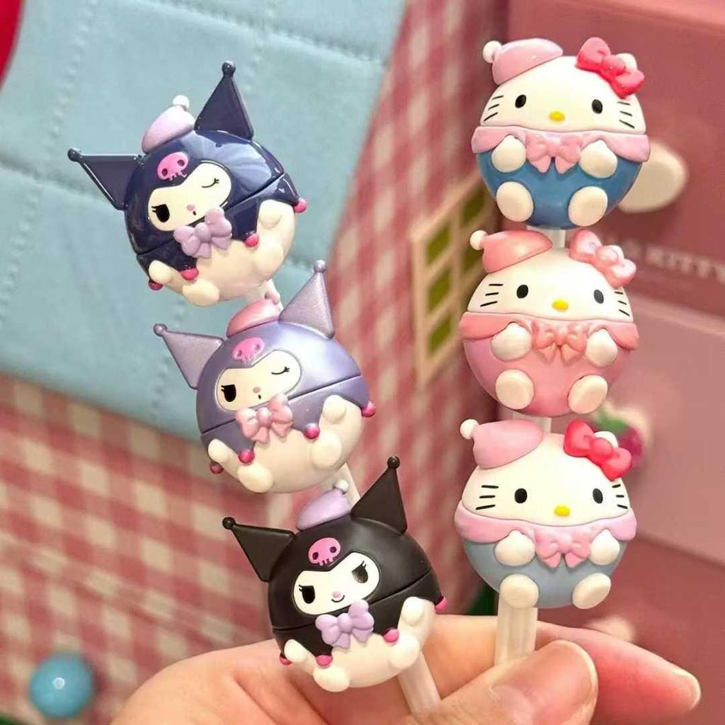 Очаровательные ornaments Sanrio Chubby Beans & Grains, серия Blind Box