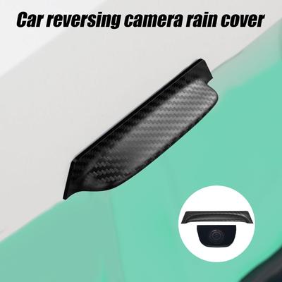 Защита от дождя для камеры заднего вида автомобиля, 360-градусный обзор, защитная накладка для камеры заднего вида автомобиля, водонепроницаемый пылезащитный щиток для безопасности автомобиля, велосипеда