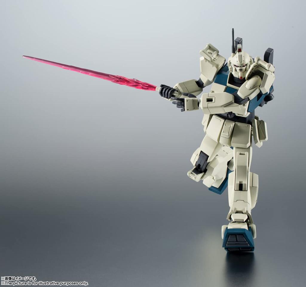 TAMASHII NATIONS ROBOT Spirits Mobile Suit Gundam 08th MS Platoon Gundam 125 мм окрашенная подвижная фигурка RX-79(грамм)Ez-8 Ez-8 версия. АНИМЕ. Прибл.
