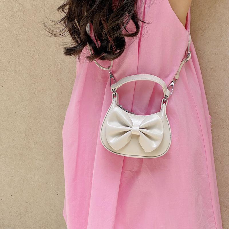 Korean Bow Mini Princess Bag: 2025 Women's Lipstick & Earphone Niche Accessory