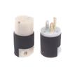 Hifi Audio Us Plug Female Socket Hbl5266C Nema 5-15P/15R Американский стандартный медный блок питания переменного тока Male Connector