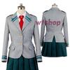 My Hero Academia Ochako Momo and Tsuyu Asui from High School Uniform Cosplay Costume [wtshop] Uraraka, Yaoyorozu, U.A. Girls' (Women's Medium)