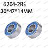 2PCS Universal Motorcycle Bearing Brand New 6200 6201 6202 6203 6204 2RS Motorcycle parts High Quality Secure Durable Waterproof