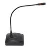 Gooseneck Microphone Desktop 6.35mm Cable Gooseneck Microphone with Light for Conferences Broadcast