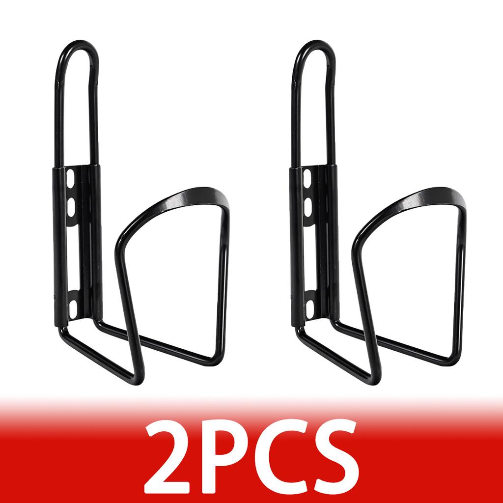 Держатель для бутылки с водой для горного велосипеда, из алюминиевого сплава, клетка для фляги для напитков, велосипедный многоцелевой кронштейн, велосипедное оборудование, 2 шт.