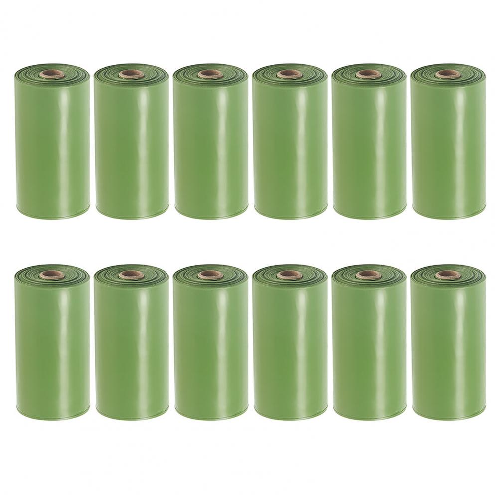 Мешки для собачьих какашек Прочные герметичные мешки для собачьих какашек с ароматом для домашних животных 180 шт. 12 рулонов / 390 шт. 26 рулонов Прочные для кошек