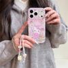 Мультяшный КТ Кот Двухслойный Противоударный Чехол-Балет для iPhone 14/13 и Pro Max