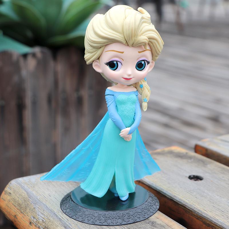 Princess Ariel Rapunzel Cinderella Mermaid Anna Elsa Belle Sofia Snow White Mulan The Little Mermaid Figure Toys Kid Gift