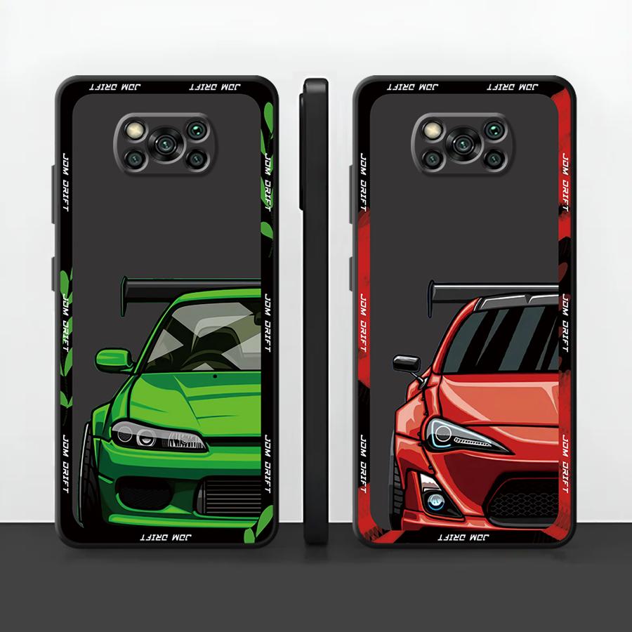 Чехол для телефона Funda для Xiaomi Poco F8 C50 X7 X3 X4 X5 Pro C71 F3 M5 M7 Pro M3 M4 C75 F1 C61 Суперкар