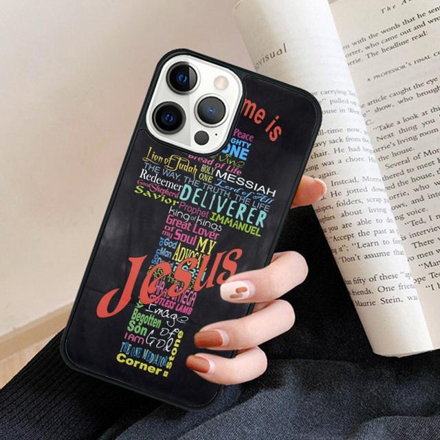 Чехол для телефона с рисунком Библия Иисус Христос Христианский Крест для iPhone 17 Air 16 15 14 13 11 12 Pro Max Plus
