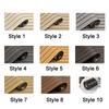 Self-Adhesive Artificial Grille Wall Sticker Peel and Stick Grid Panel Wall Sticker  for Ceiling
