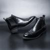 Fashion Leather Boots For Man Genuine Leather Big Size Boots High Quality Designer Formal Boots Casual Boots Fashion Business