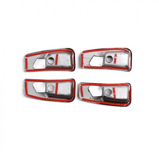 Fit For Benz G Class W463 2007-2010 Carbon Car Interior Door Handle Bowl Cover