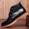 Fashion Men's Boots Winter Warm Men Boots Lace Up Versatile Male Leather Shoes Business Ankle Boot Big Size Footwear Fgv5