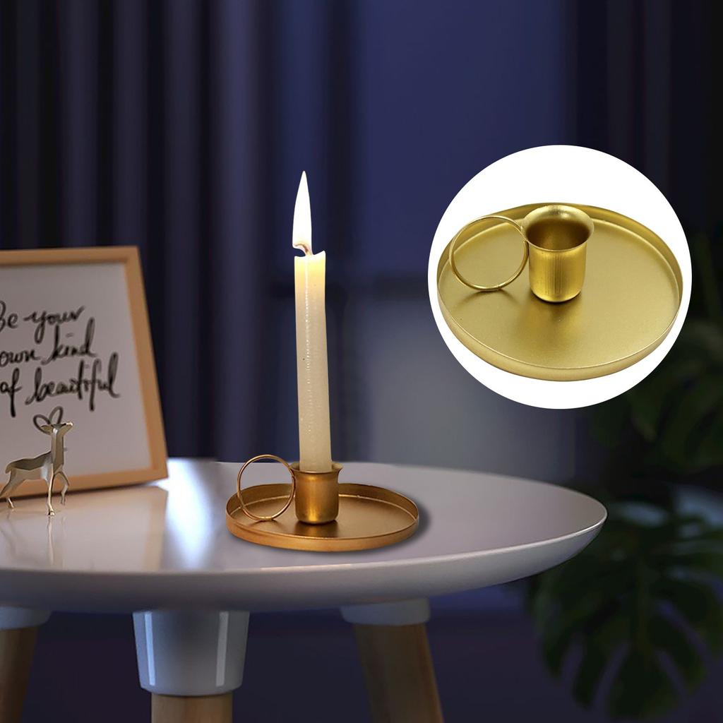 Подсвечники Свечи Черные Железные Украшения Для Винтажных Украшений Украшения Для Чайных Чашек Светодиодные Свечи-Столбы Украшения Для Дома Домашние Акценты Декор