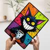 Grinning Cat With Coffee Cup Poster Customized Wall Art Vintage Metal Signs Retro Tin Plaque for Man Cave Luxury Home Decor Room