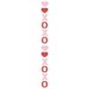 Valentines Day Decoration Banner Heart Banner Hanging Streamer Hanging Sign For Valentines Day Home Hanging Party