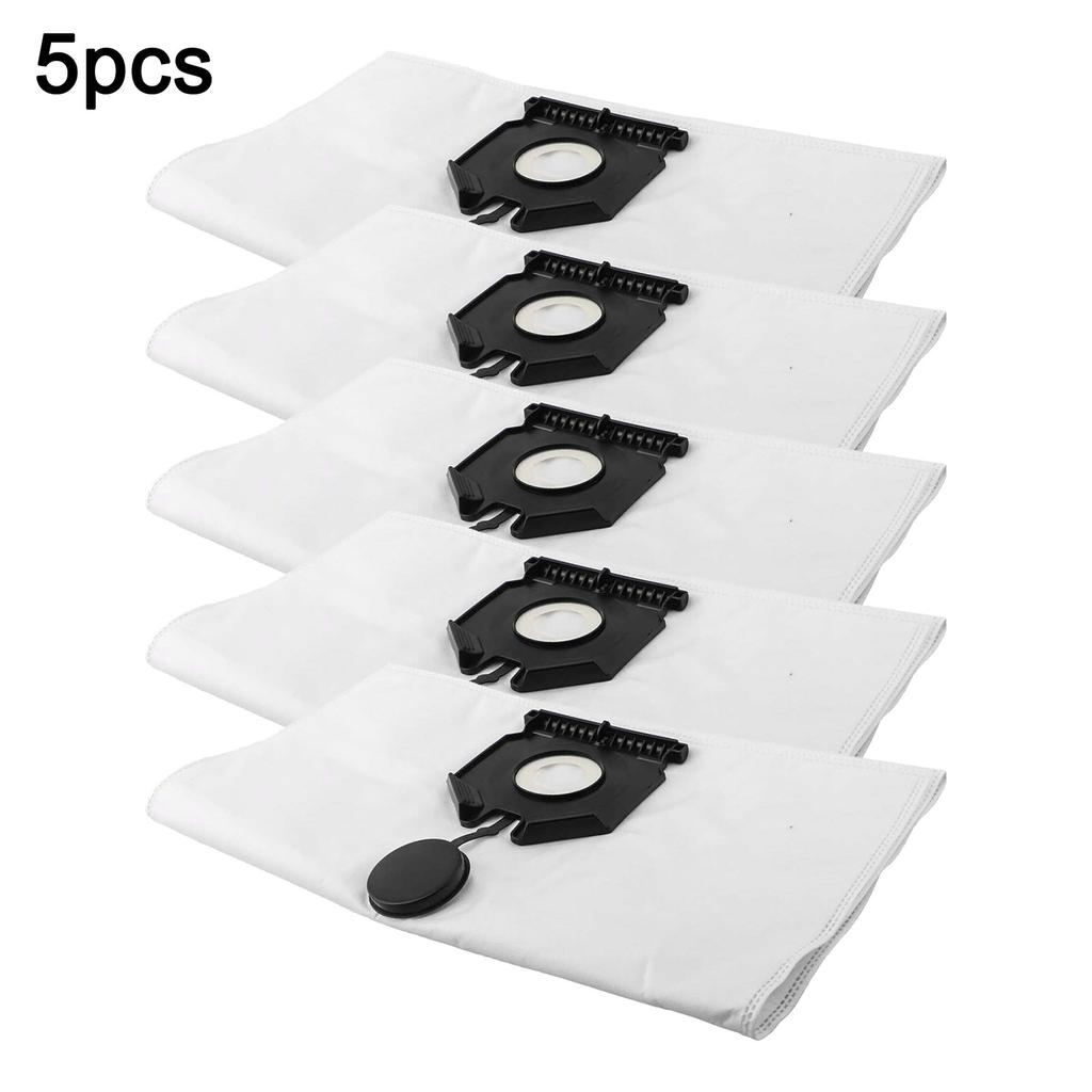5 Pcs Vacuum Cleaner Bags For Karcher 2.889-154.0 NT 30/ 30 L 30L Vacuum Cleaner Dust Bags Replacement Accessories
