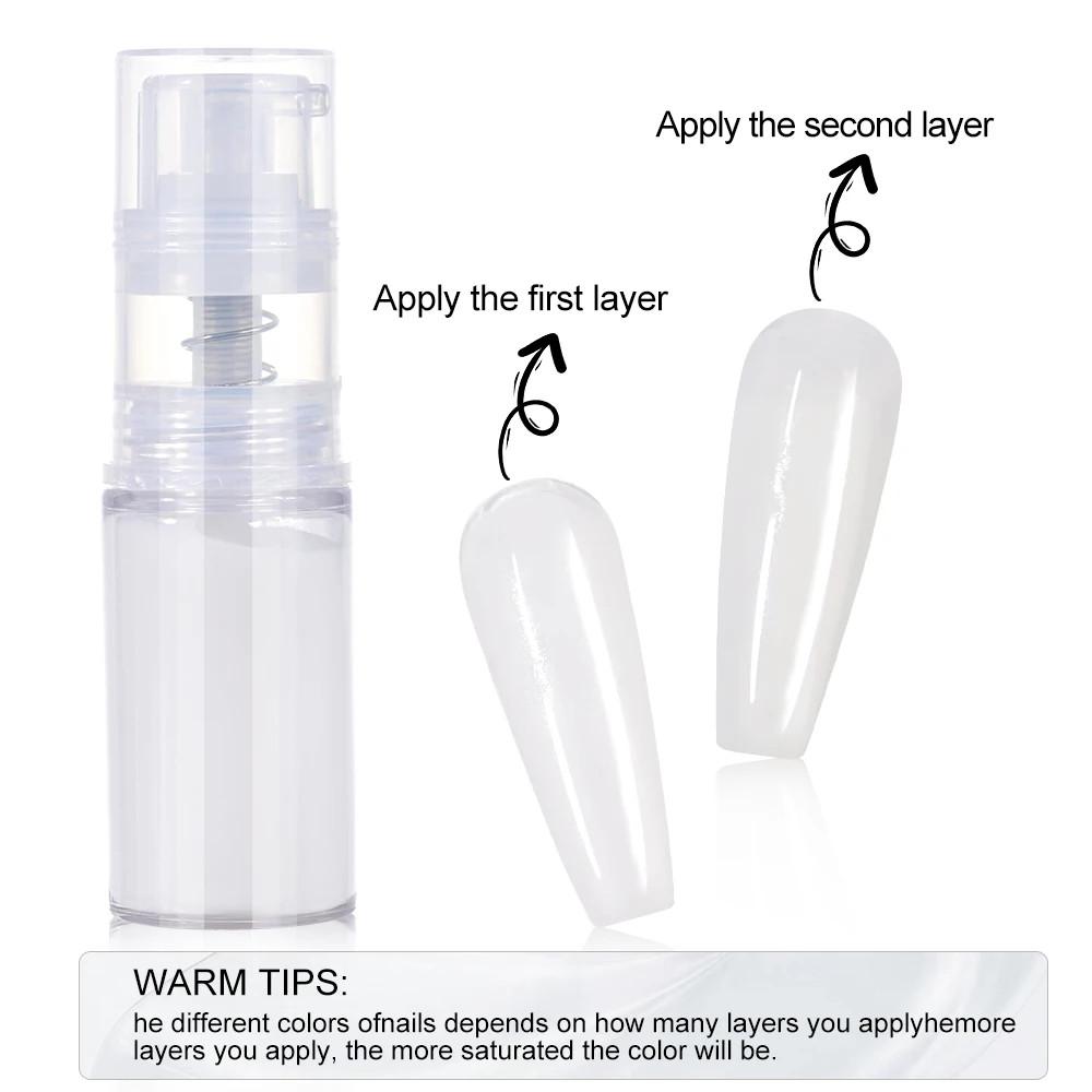 12 цветов Быстрый Омбре Спрей Акриловая Пудра для Ногтей Неоновый Градиент Пастель с Потрясающим Эффектом Профессиональная Пудра для Погружения Ногтей