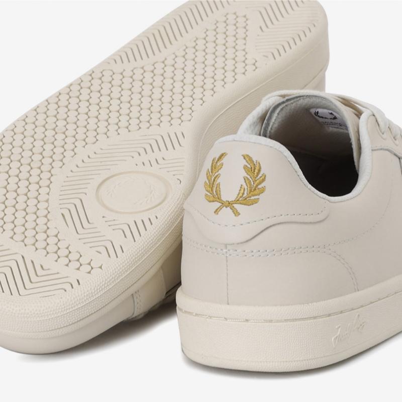 Fred Perry Мужские кроссовки S B721 Детали из кожаной ленты