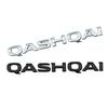 Новая 3D наклейка на кузов автомобиля из АБС-пластика, логотип с буквой QASHQAI, эмблема на задний багажник автомобиля, автоаксессуары