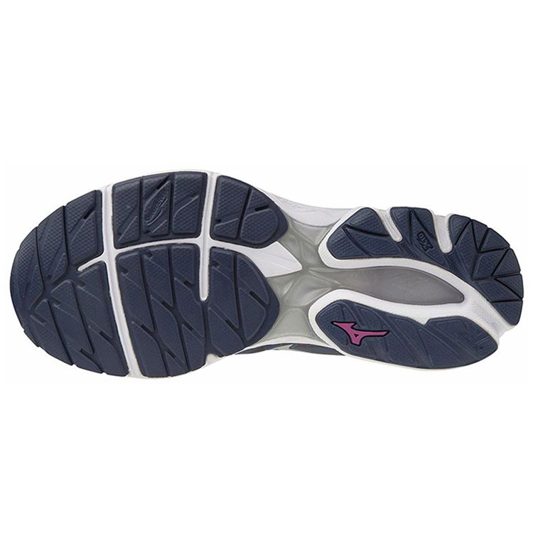 Mizuno Wave Kizuna Нескользящие Дышащие Кроссовки с Низким Верхом Женские Кроссовки Сине-Фиолетовые J1GD191003