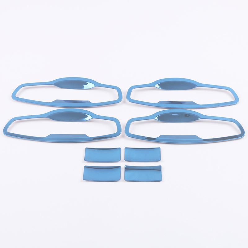 Geely Emgrand 2022 4-го поколения защитная крышка дверной чаши от царапин и декоративные наклейки на рамку аксессуары